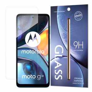 Karkaistu lasi 9H näytönsuoja Motorola Moto G22 (pakkaus - kirjekuori)