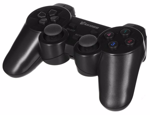 Vakoss GP-4705BK peliohjain musta RF peliohjain analoginen / digitaalinen PC, Playstation 3