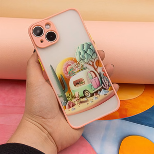 Ultra Trendy suojakuori iPhone 14 6,1' Travel pinkki