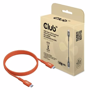 Kaapeli USB-C - USB-C 1m uros/uros CAC-1511 CLUB3D