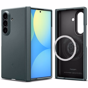 Spigen Air Fit Pro MagSafe -suojakuori mallille Samsung Galaxy Z Fold 8 Ultra – tummanvihreä