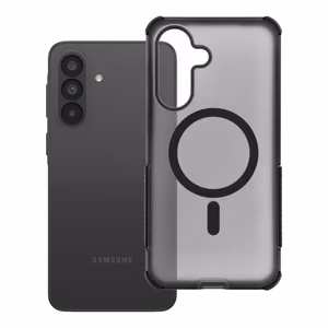 Case for Samsung A37 Forcell F-Protect BumperX Premium compatible with MagSafe black