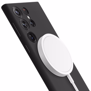3mk Silikoninen Suojakuori Samsung Galaxy S24 Ultra:lle - musta