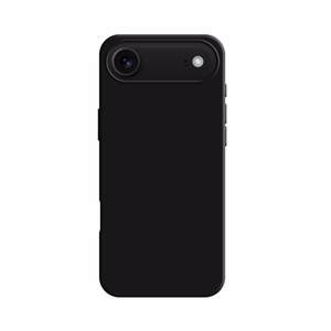 3mk Silikoninen Suojakuori iPhone 17 Air:lle - musta
