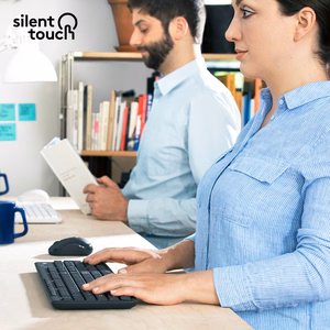 Logitech MK295 Silent langaton yhdistelmä