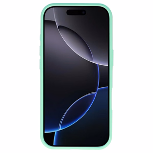 Silicone Lite Suojakuori iPhone 16 Pro:lle - minttu