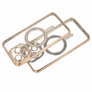 Bling magneettinen puhelinkuori Samsung Galaxy A56 5G kultainen