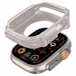 Spigen Rugged Armor kotelo Apple Watch Ultra 1 / 2 (49mm) - beige