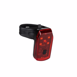 Dunlop K-Mark -polkupyörän takavalo, 5 LED-valoa ja jarruvalotoiminto