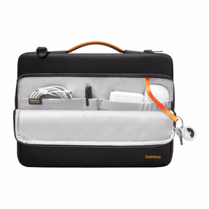 TOMTOC Defender-A40 kannettavan tietokoneen olkalaukku 16" (musta)