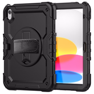 Tech-Protect Solid360 Suojakuori iPad 10.9" 2022:lle - musta