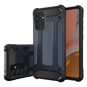 Hybrid Armor Suojakuori Samsung Galaxy A26:lle - hopeinen