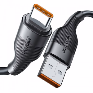 USB-kaapeli Joyroom S-1060M12 musta Type-C 100cm (enintään 6A)