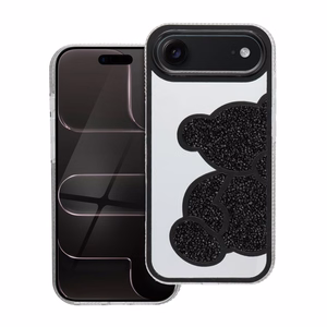 Suojakuori iPhone 17 AIR:lle Teddy Bear musta