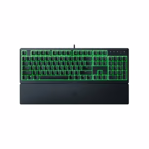 Razer Ornata V3 X – pelinäppäimistö, johdollinen, US-asettelu, hiljaiset kalvokytkimet, Chroma RGB, musta