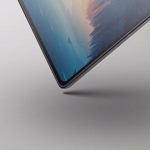 Uniq Optix Clear karkaistu lasi applikaattorilla iPad Pro 13 2024