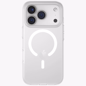 Uniq Clario Magclick lataussuojakuori iPhone 17 Pro:lle - läpinäkyvä