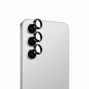 Puro karkaistu lasi takakameralle Samsung Galaxy S26:lle ja S26 Plus:lle mustalla kehyksellä