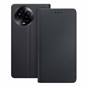 3mk Wallet Case Realme C67 5G:lle - Musta