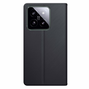 3mk Wallet Case Xiaomi 14 Pro:lle - Musta