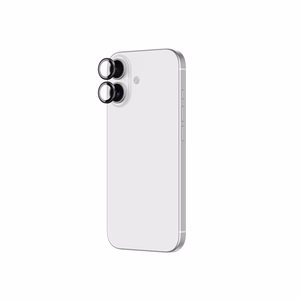 AmazingThing Linssilasi iPhone 17:lle mustalla alumiinikehyksellä