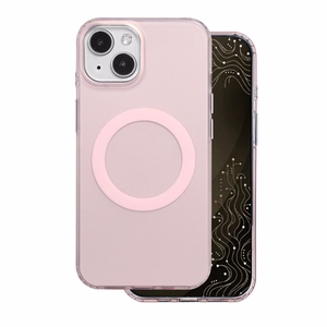 Tecto Shield Mistiq Mag suojakuori iPhone 13 / 14 6,1"-mallille, vaaleanpunainen