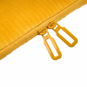 Tucano Velluto 2 neoprene sleeve with velvet exterior for 14-inch MacBook Pro and 13-inch laptops, yellow