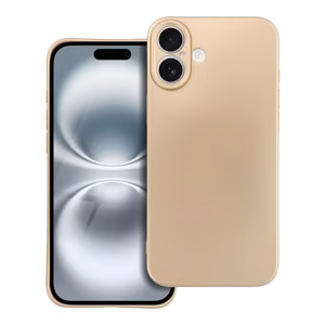 Metallinen Suojakuori iPhone 16 PLUS:lle kultainen