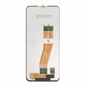 Ekranas Samsung A02s A025G / A025U M02s M025F (big size Europe vers.) su lietimui jautriu stikliuku juodas OEM