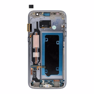 FixCell LCD-näyttö Samsung S7 kehyksellä musta kunnostettu