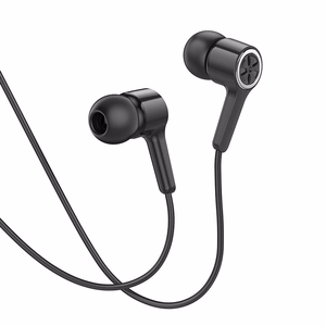 Hoco M104 langalliset nappikuulokkeet Jack 3,5mm - musta