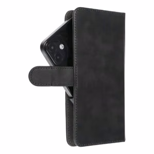 Flip case for iPhone 6 PLUS / 7 PLUS / 8 PLUS / XS MAX / 11 PRO MAX / Samsung S20 FE / S21 FE / S10 PLUS / A10 / A32 / A54 / Xiaomi 12 LITE / Huawei P30 PRO Common Book size L black