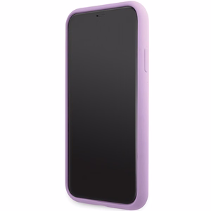 Karl Lagerfeld KLHCN61SKSVGU iPhone 11 / Xr 6.1 violetti/violetti kovakuori Silicone Signature