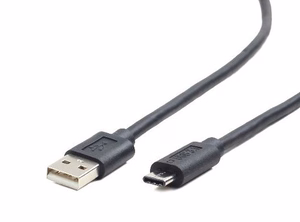 Gembird USB-kaapeli USB 2.0 1.8 m USB A USB C musta