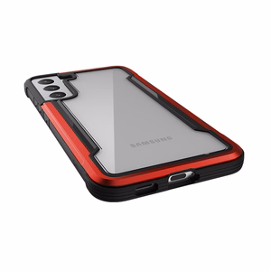 X-Doria Raptic Shield Pro suojakuori Samsung Galaxy S22+ 5G -laitteelle, antimikrobisella suojalla, punainen