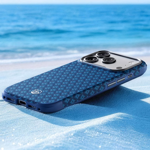 Sininen Benks Magnetic Armor Grid Edge X9 kevlar- ja metallikehyksinen suojakuori (C.K.FL.AP.BE.X073) malleihin iPhone 18 Pro Max / iPhone 17 Pro Max