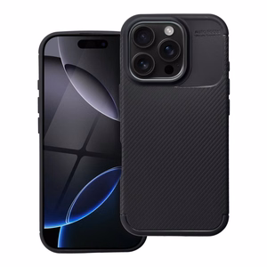 Suojakuori iPhone 16 PRO:lle Carbon Premium musta