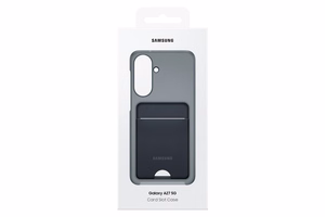 Musta Samsung OA276TBE -suojakuori korttipaikalla Galaxy A27 5G -puhelimelle