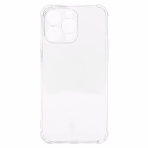 Clin Anti Shock 1,5mm Suojakuori iPhone 15 Pro:lle - läpinäkyvä