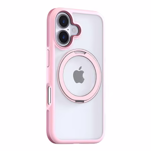 Torras Ostand R Fusion kotelo iPhone 16 (vaaleanpunainen)