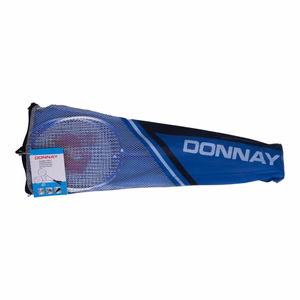 Donnay 6-osainen sulkapallosetti laukussa, sininen