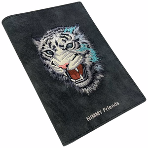 Nimmy Raptor Tiger Passi/Lompakko Suojakuori - tummanharmaa