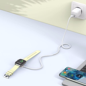 Tech-Protect UltraBoost USB-A Inductive Charger for Apple Watch 1m - White