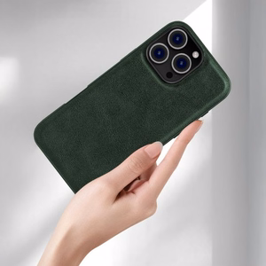 Suojakuori X-Level "Earl III Collection" Apple iPhone 16 Pro Max tummanvihreä