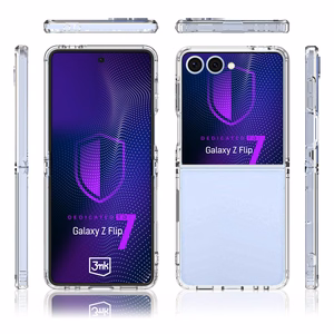 3mk Armor Case for Samsung Galaxy Z Flip 7 - Transparent