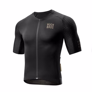 Rockbros YDDX011 Diamond Short Sleeve Cycling Jersey Size XXL - Black