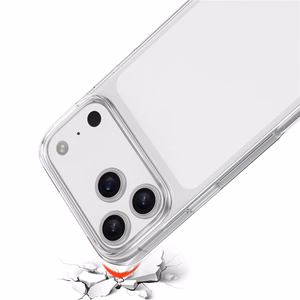 Läpinäkyvä sormenjälkiä hylkivä TPU-suojakuori puhelimelle iPhone 18 Pro / 17 Pro