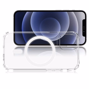 TEL PROTECT MagSilicone Suojakuori iPhone 14 Pro:lle läpinäkyvä