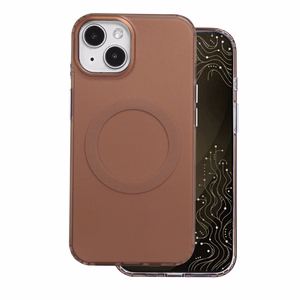 Tecto Shield Mistiq Mag suojakuori iPhone 13 / 14 6,1"-mallille, ruskea