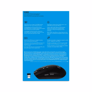 LOGI G305 Recoil Gaming Mouse BLACK EWR2